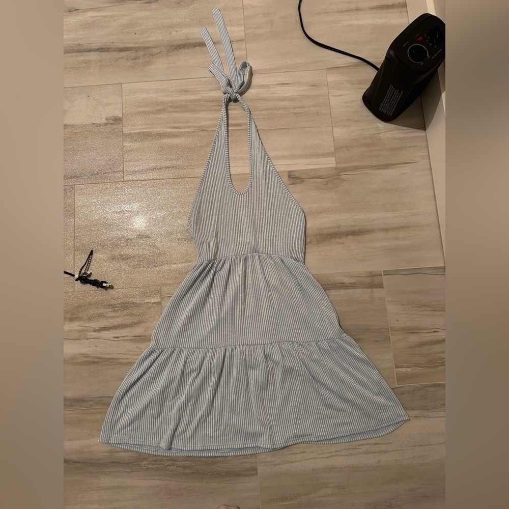 Caution To The Wind Light Blue Dress Size Medium